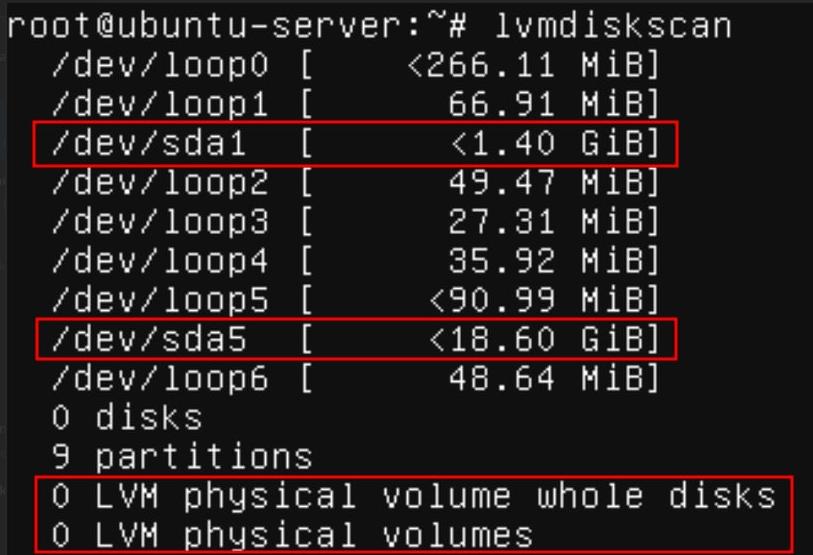 LVM tidak dikenal